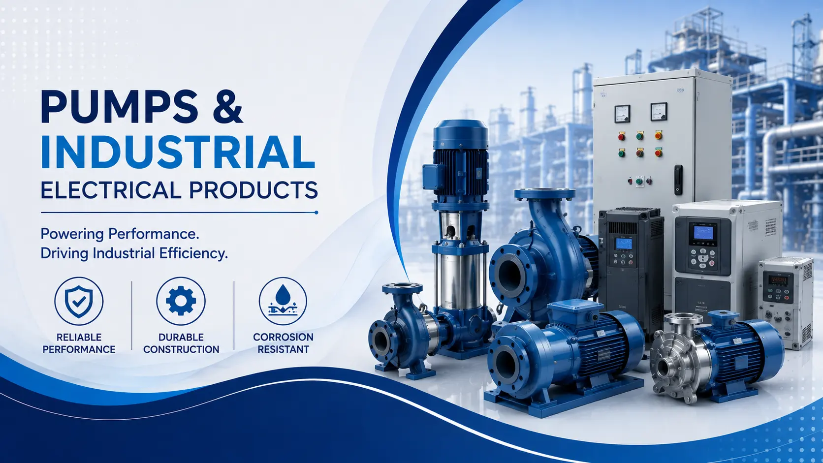 Pumps And Industrial Electrical Products