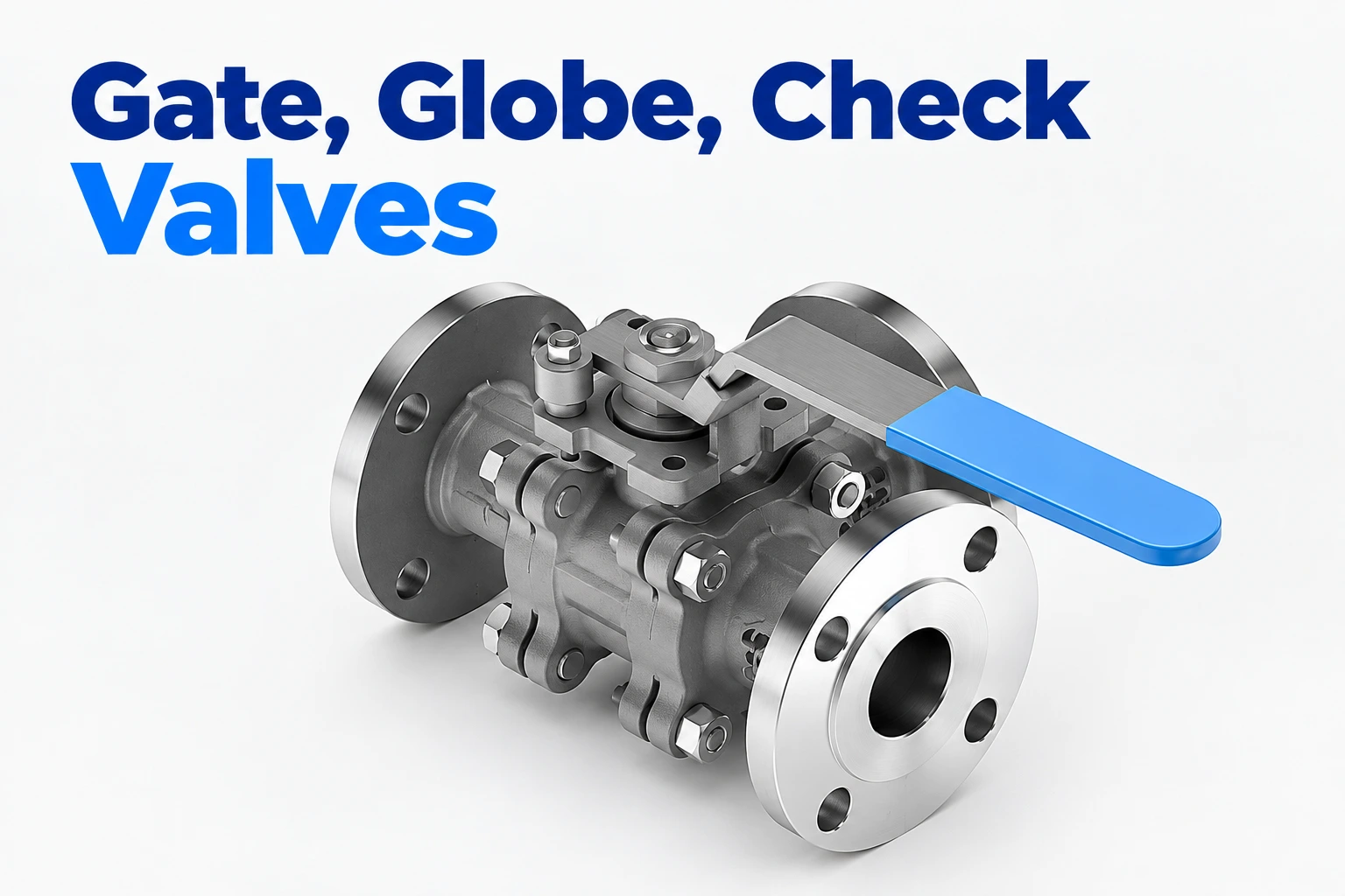 Gate, Globe, Check Valves