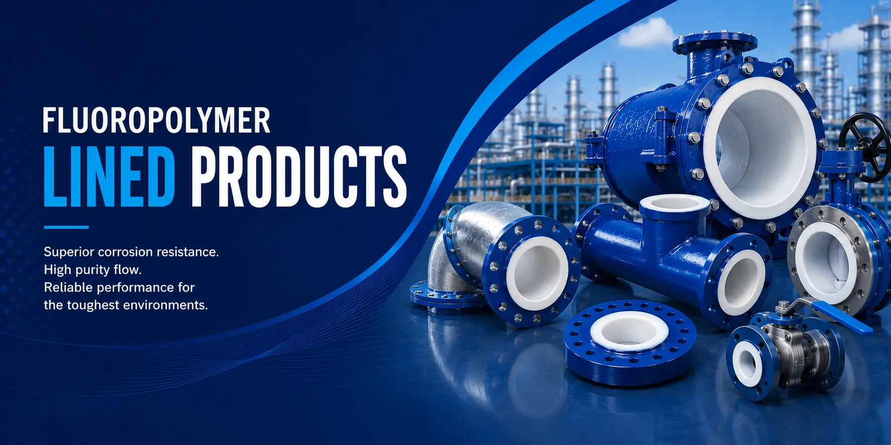 fluoropolymer lined products