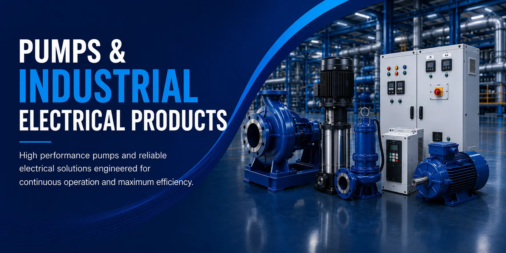 pumps and industrial electrical products